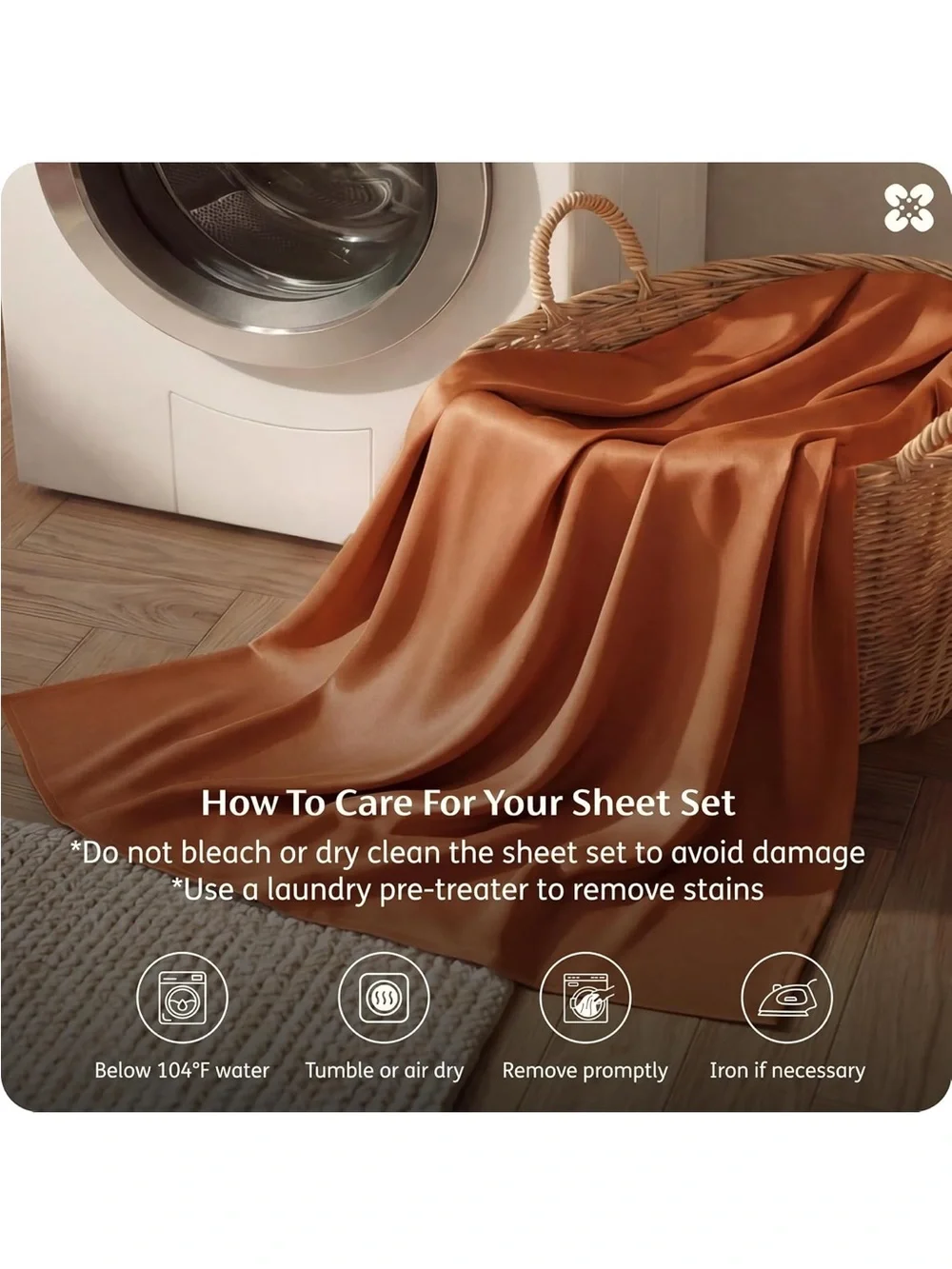 NEW Bedsure PureWoven Rayon Sheet Set Derived from Bamboo
